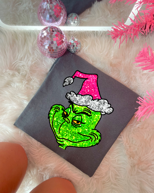 Green Man Head DTF Graphics