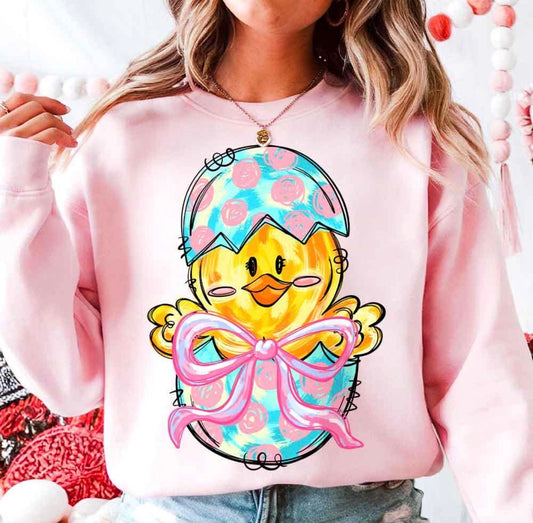 Easter Egg & Chick DTF Graphics