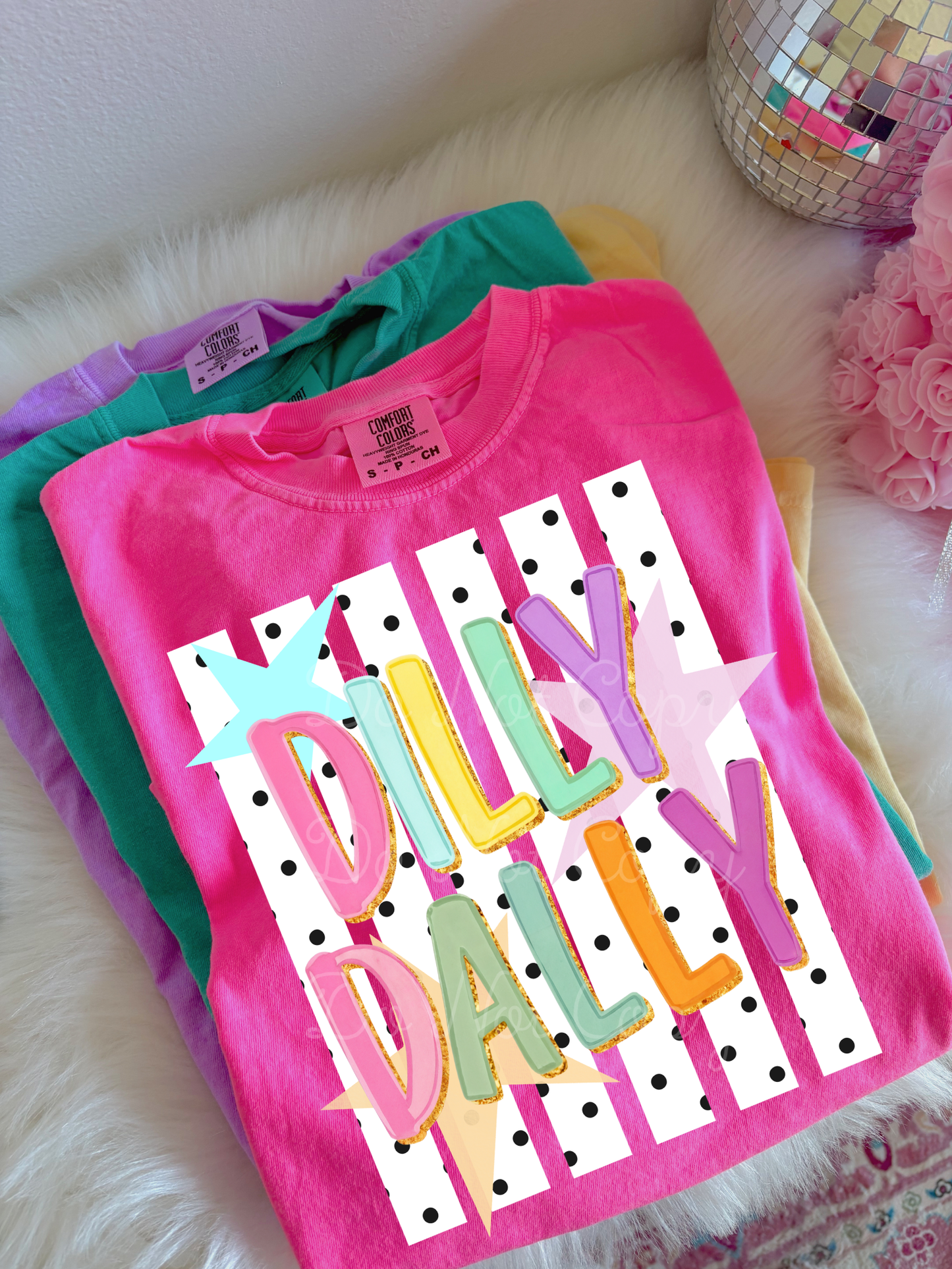 Dilly Dally DTF Graphics