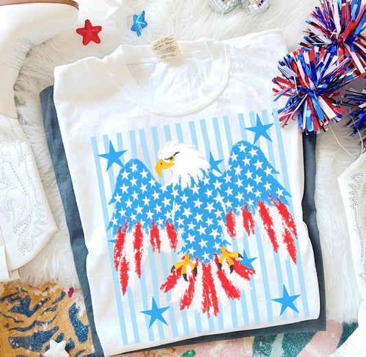 Freedom Eagle DTF Graphics