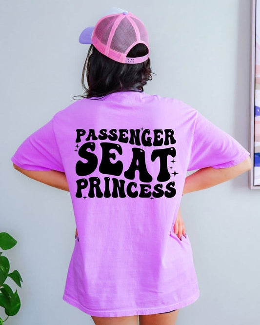 Passenger Seat Princess (on back) DTF Graphics