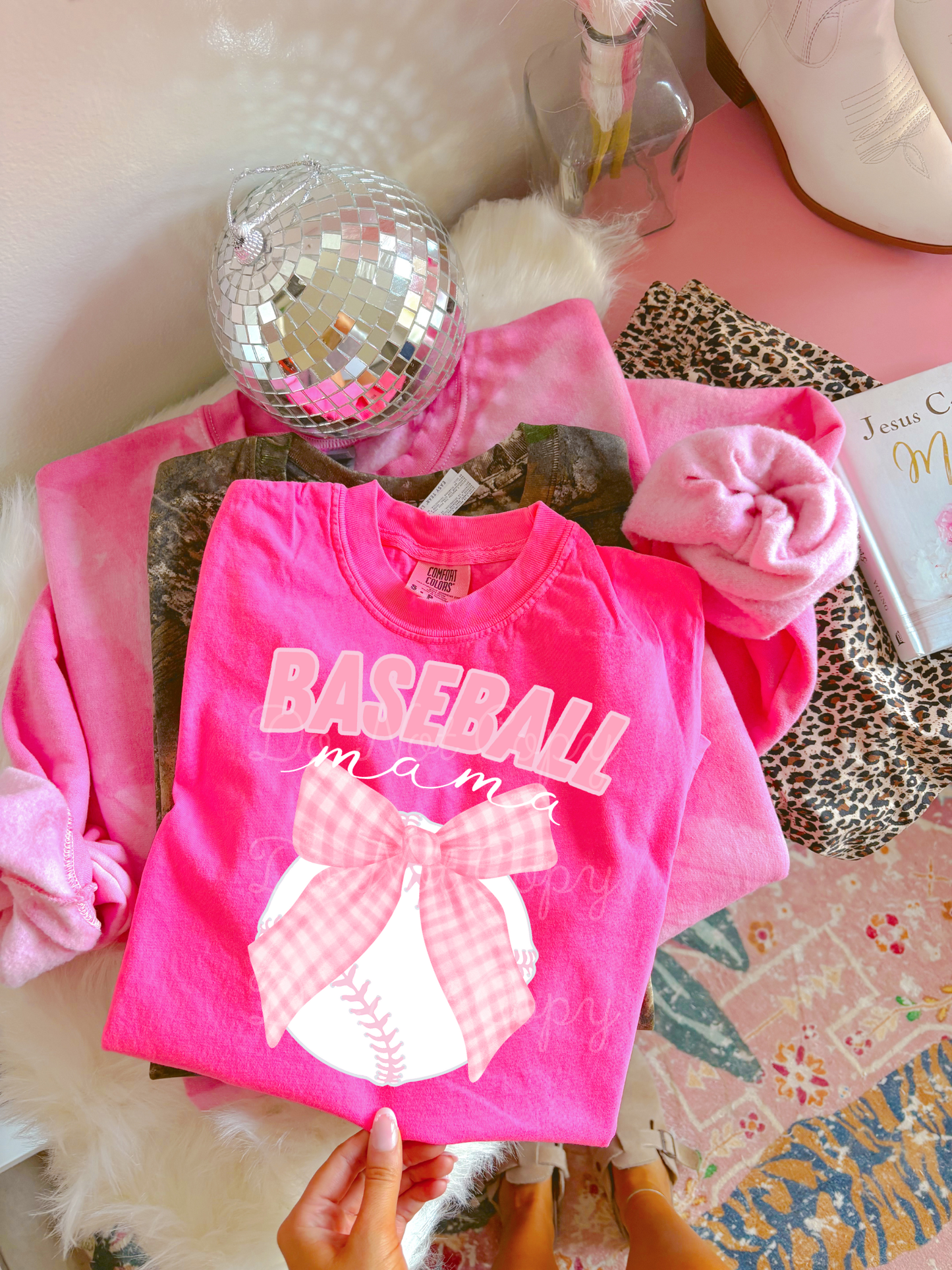 Baseball Mama DTF Graphics