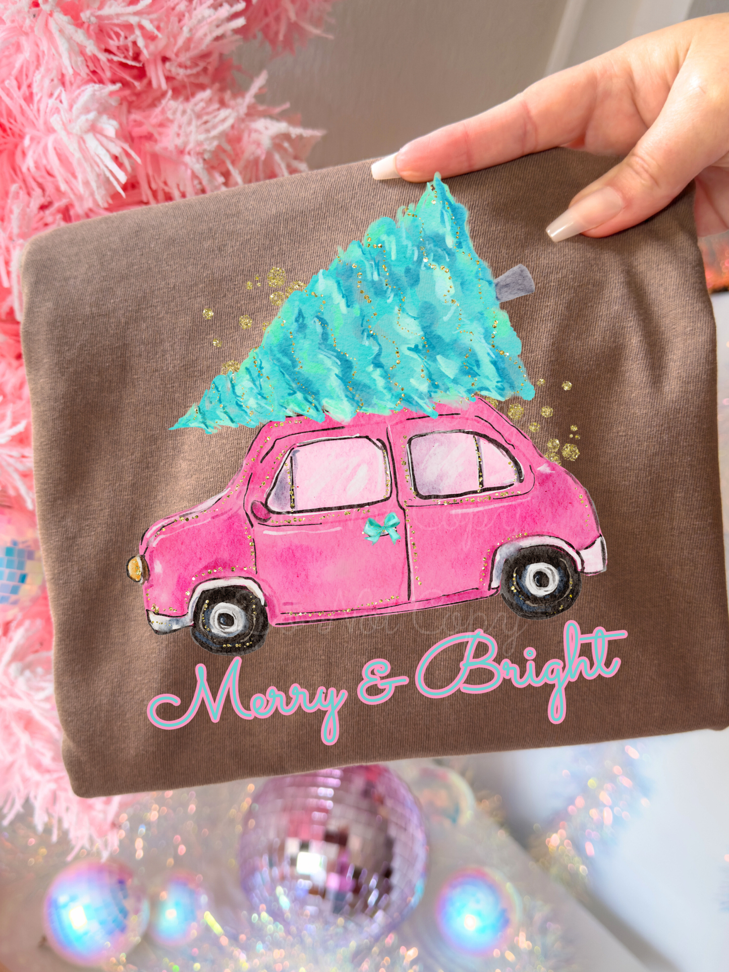 Merry & Bright DTF Graphics