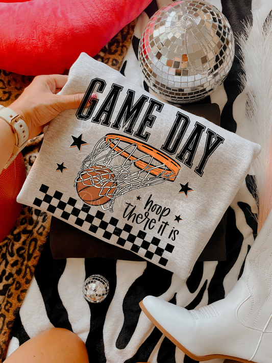 Game Day Hoop There It Is DTF Graphics
