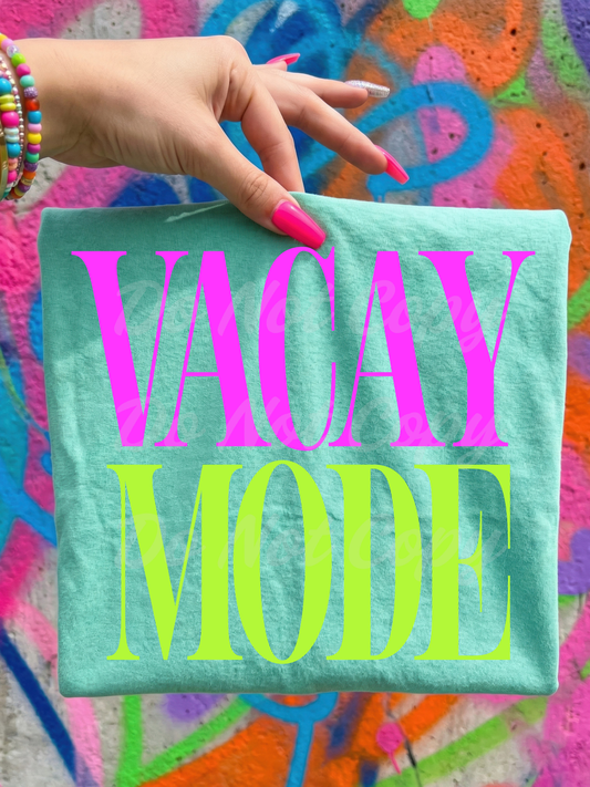 Vacay Mode DTF Graphics