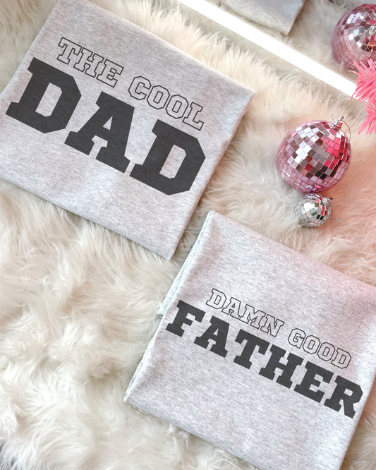 Dad Graphics ON ASH GRAY