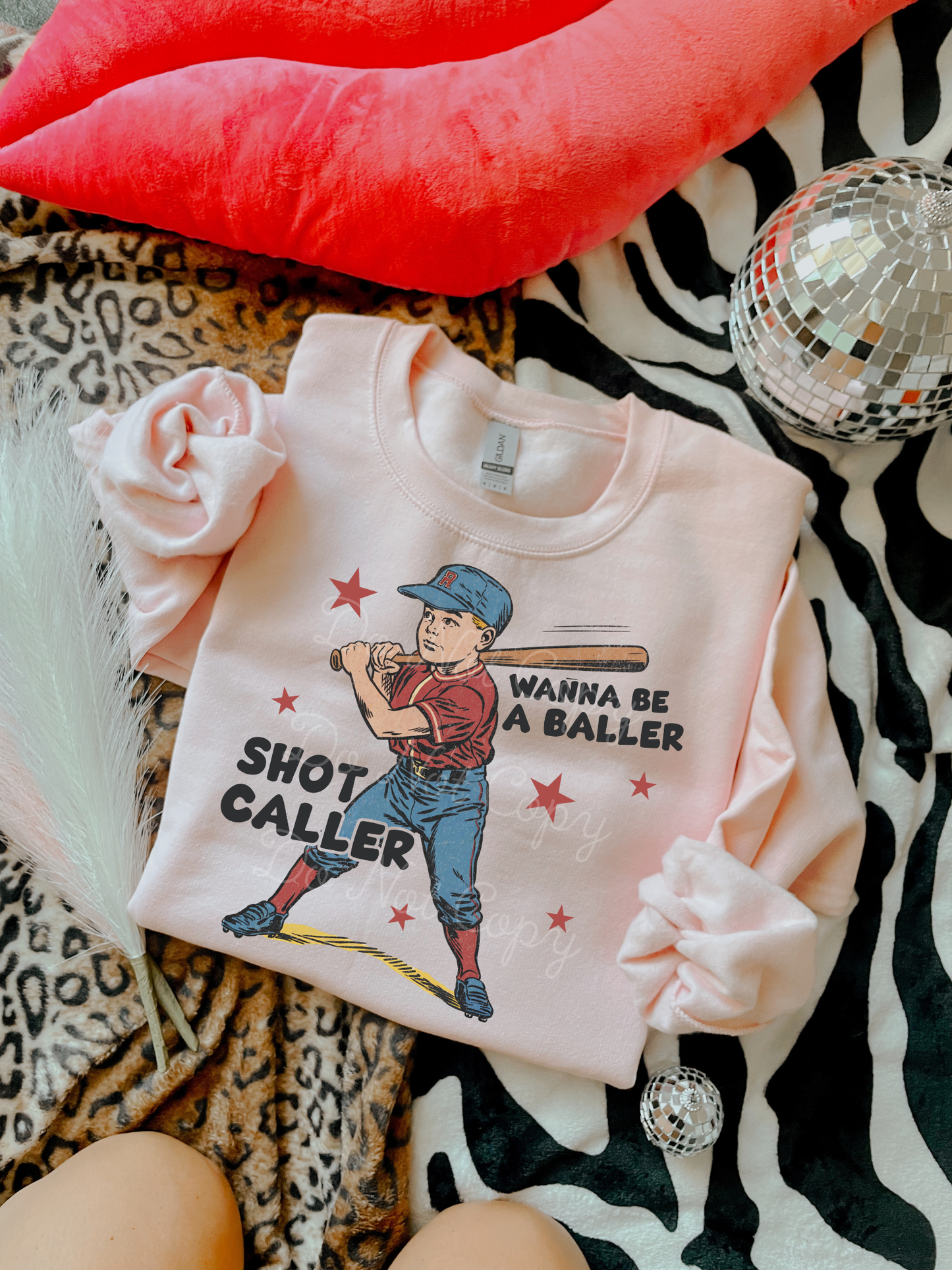 Wanna Be A Baller DTF Graphics