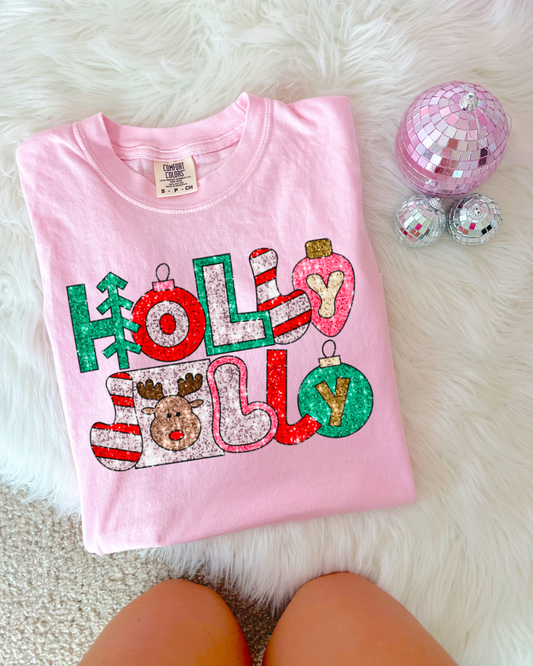 Holly Jolly DTF Graphics