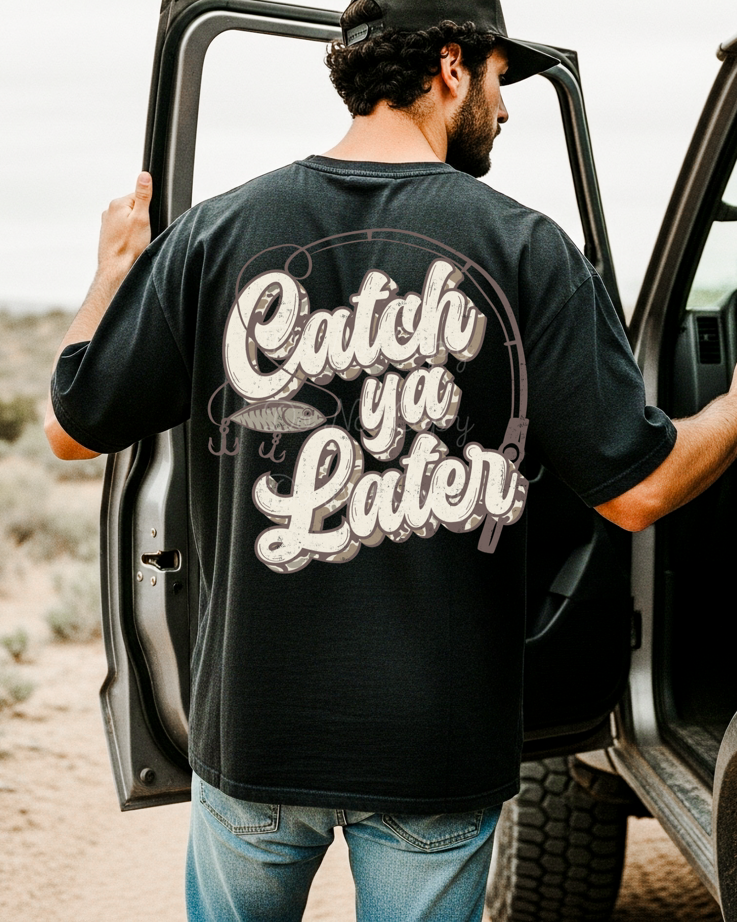 Catch Ya Later (on back) DTF Graphics