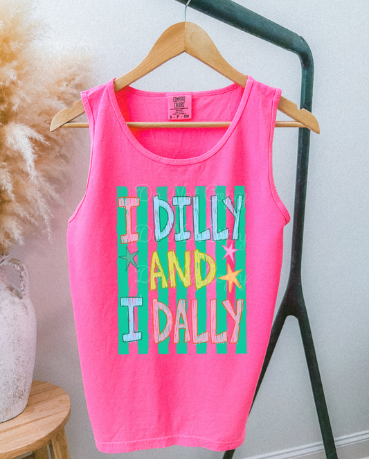 Dilly Dally DTF Tank Top