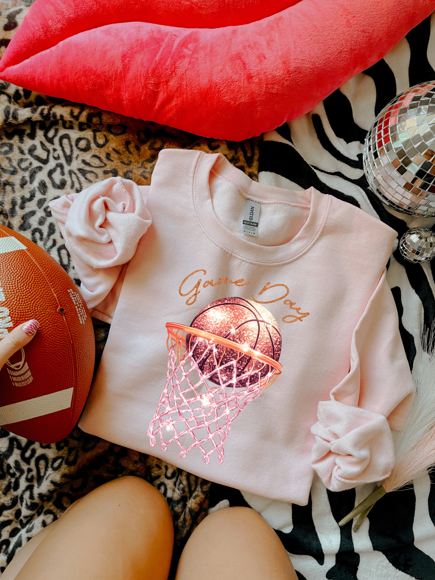 Game Day Basketball DTF Graphics