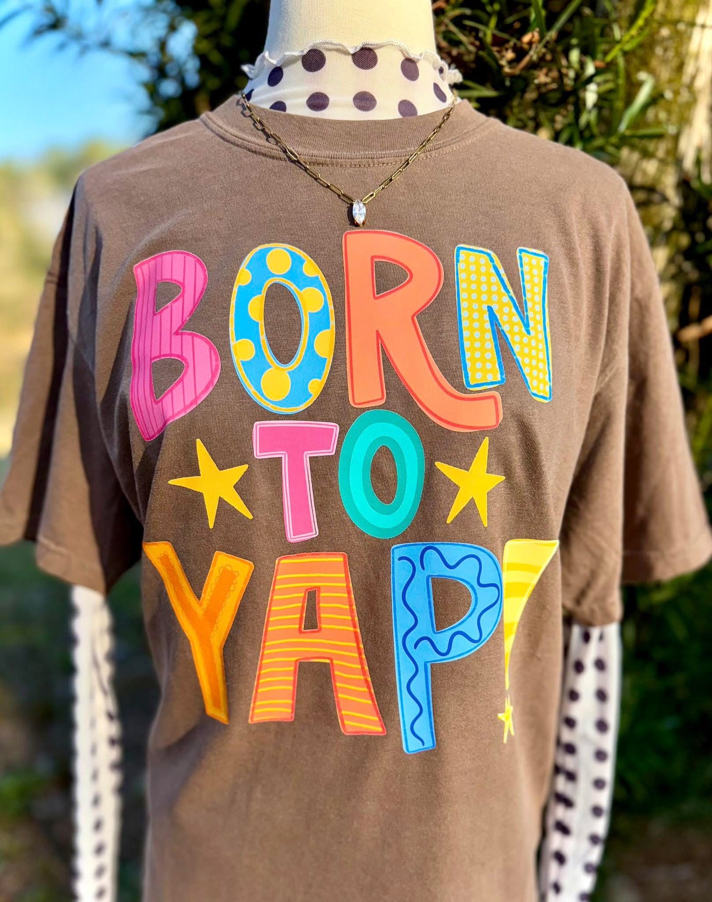 Born To Yap DTF Graphics