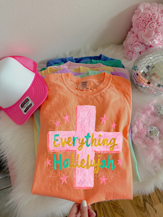 Everything, Hallelujah DTF Graphics