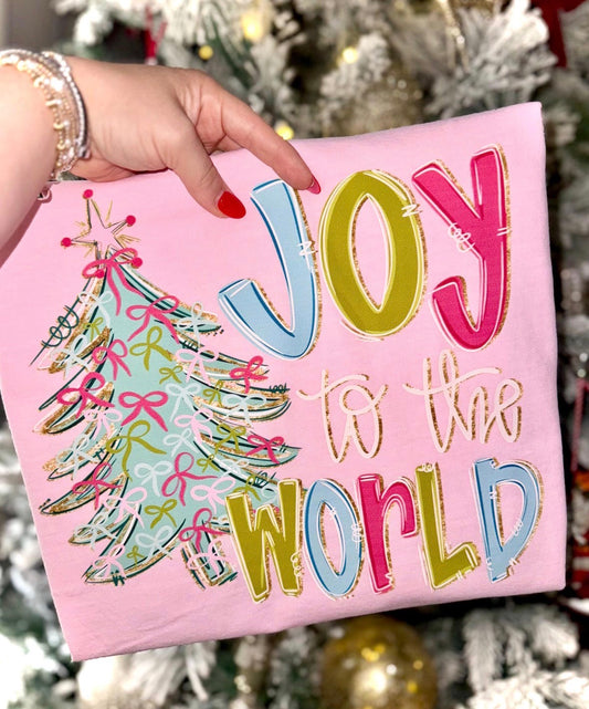 Joy To The World DTF Graphics