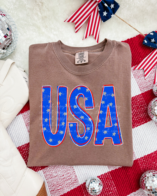 USA Star DTF Graphics