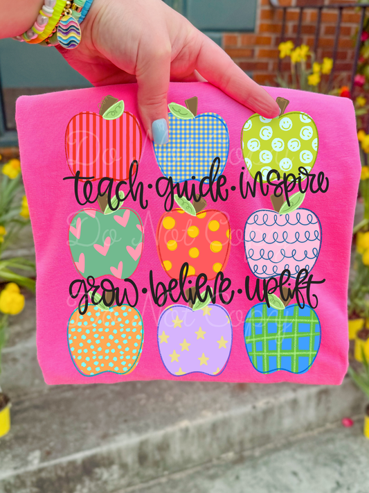 Teach Guide Inspire DTF Graphics