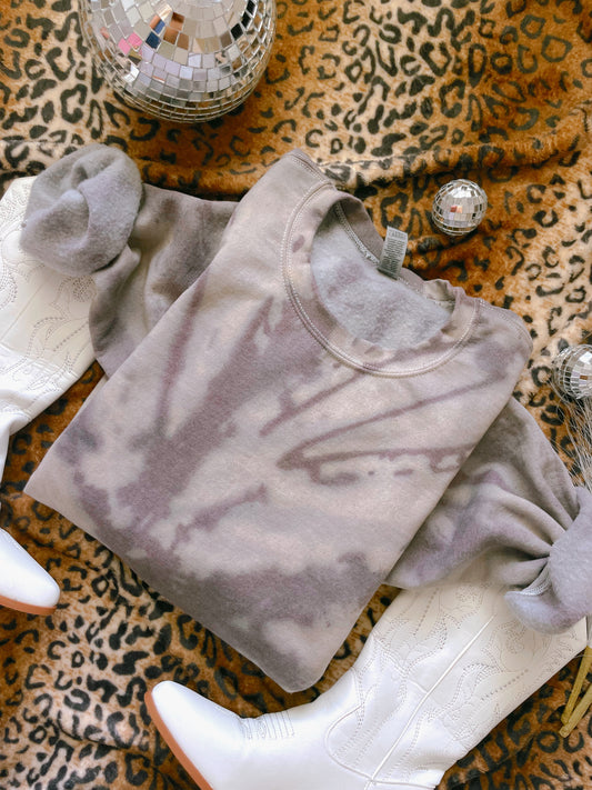 Charcoal Tie Dye Blanks Adult (TAT 10 BIZ DAYS)