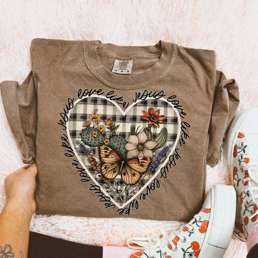 Love Like Jesus DTF Graphics