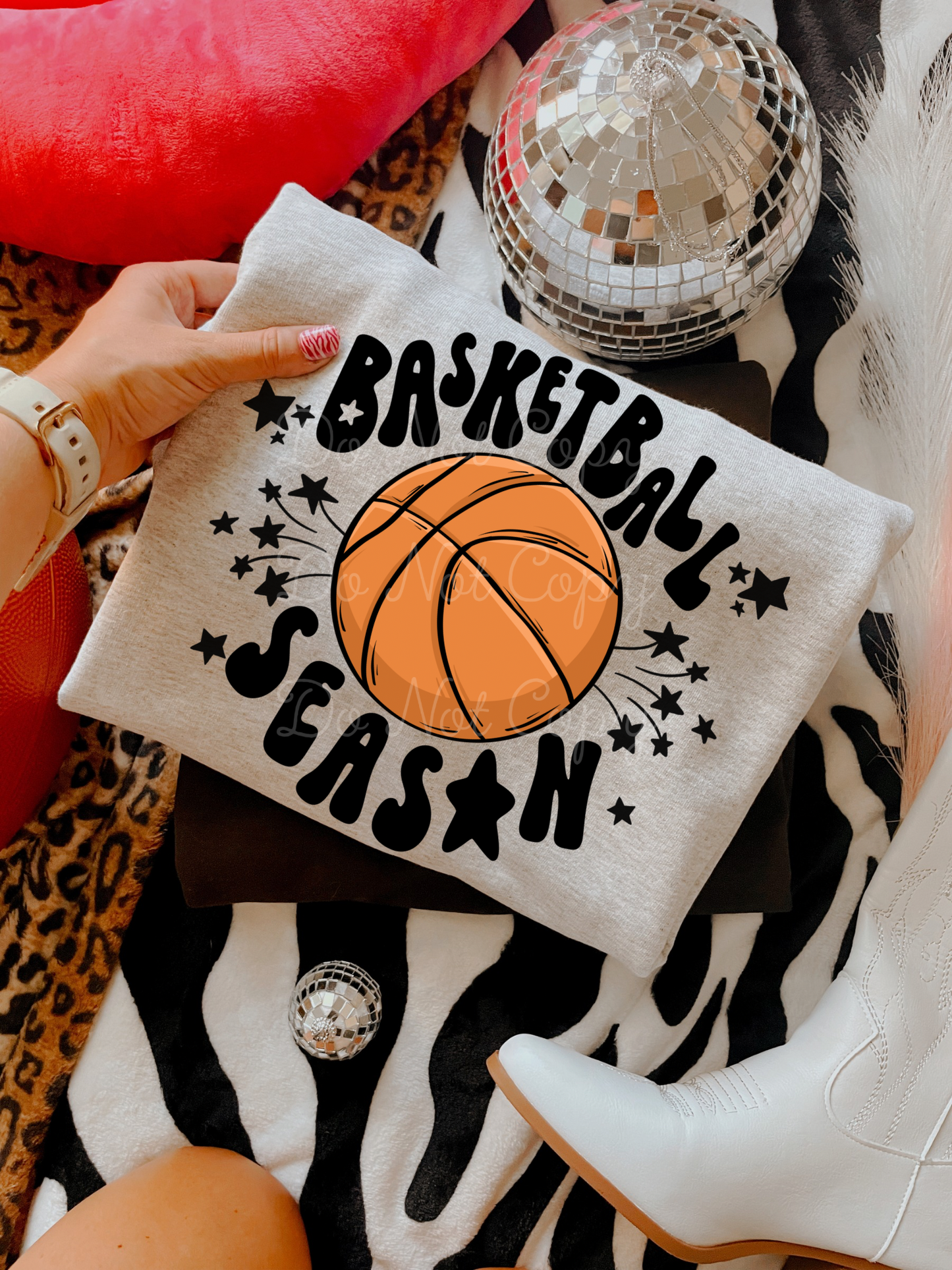 Basketball Season DTF Graphics