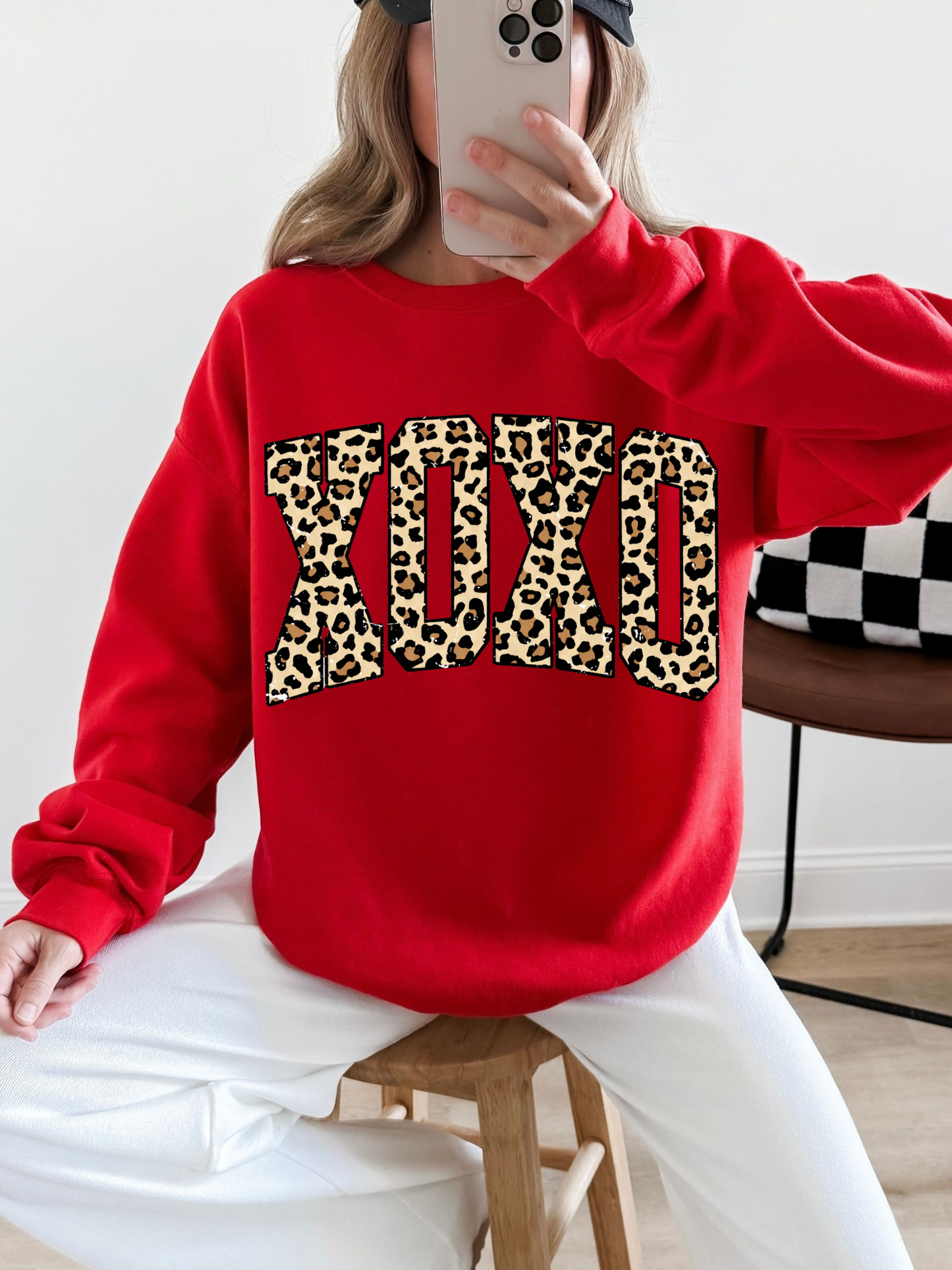 Leopard XOXO DTF Graphics