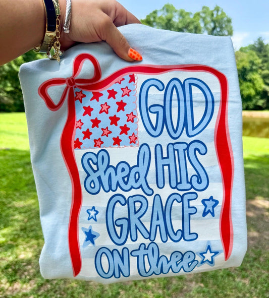 God Shed His Grace On Thee DTF Graphics