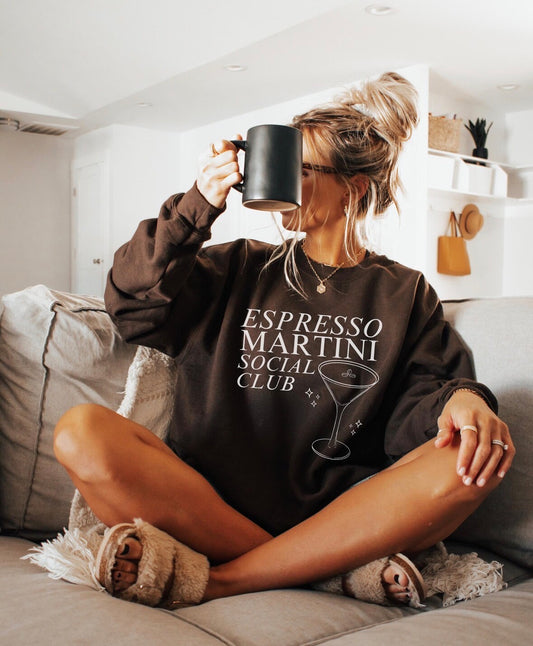 Espresso Martini Social Club DTF Graphics