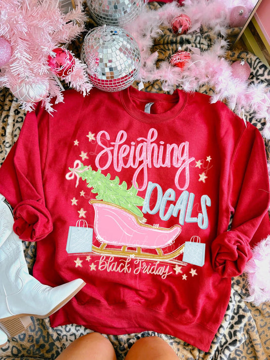 Sleighing Deals Black Friday DTF Graphics