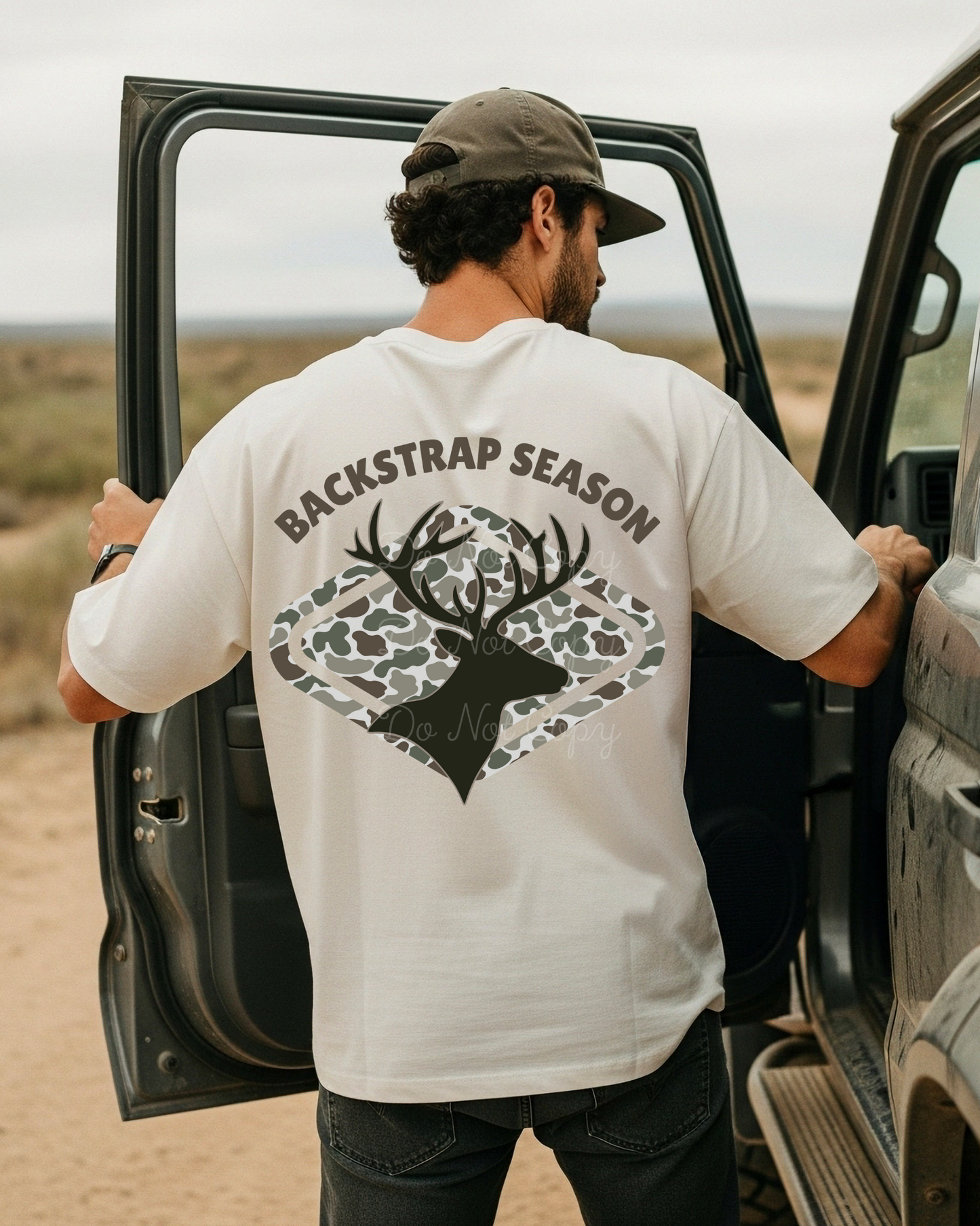Backstrap Season (on back) DTF Graphics