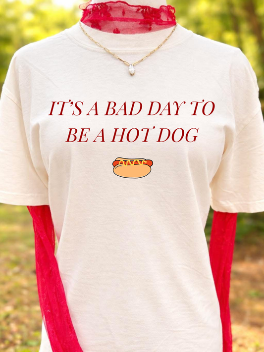 Bad Day To Be A Hot Dog DTF Graphics
