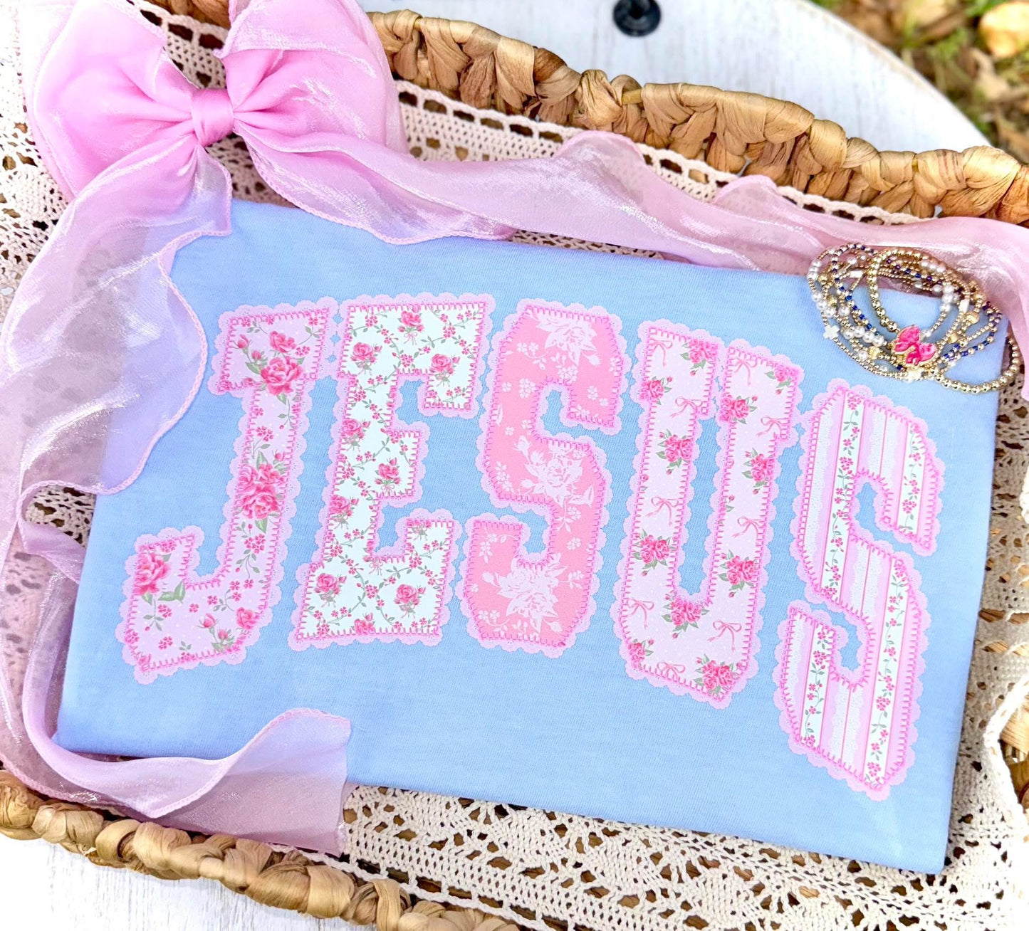 Pastel Jesus DTF Graphics