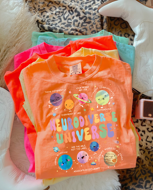 Neurodiverse Universe DTF Graphics
