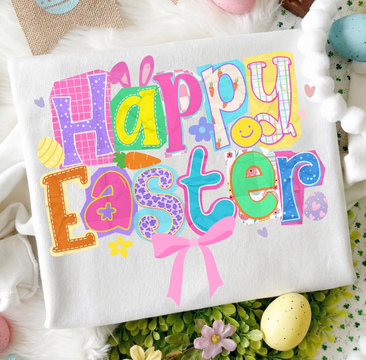 Happy Easter DTF Graphics