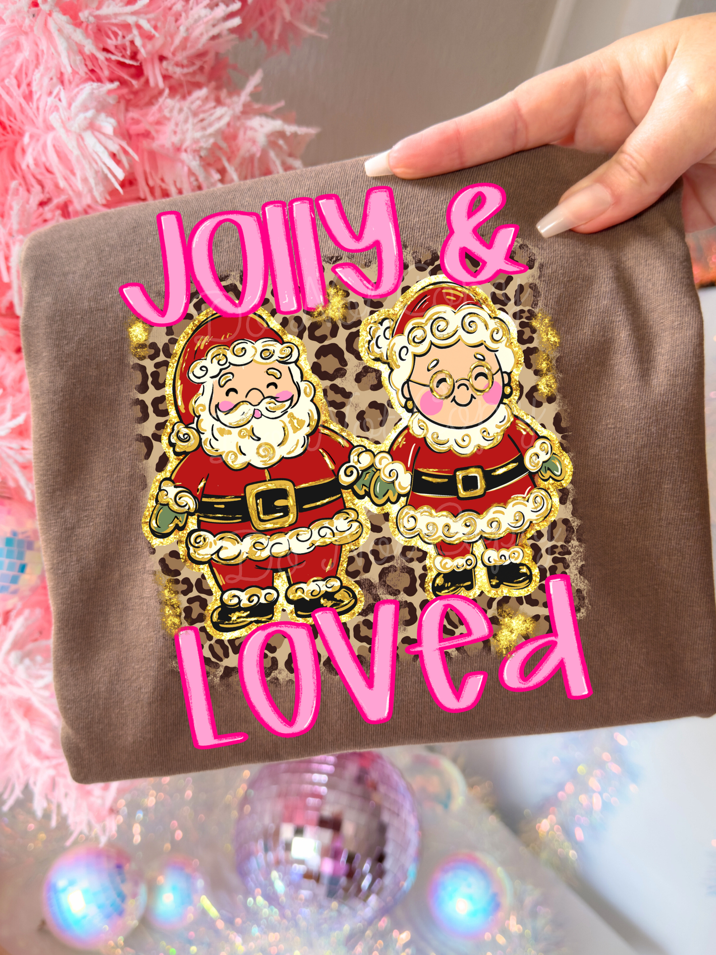Jolly & Loved DTF Graphics