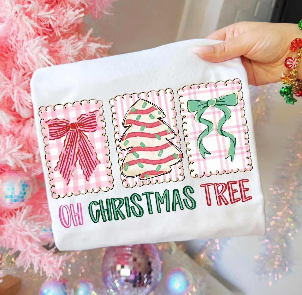 Oh Christmas Tree DTF Graphics