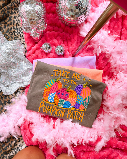 Take Me To The Pumpkin Patch DTF Graphic