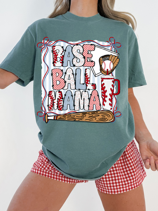 Baseball Mama DTF Graphics