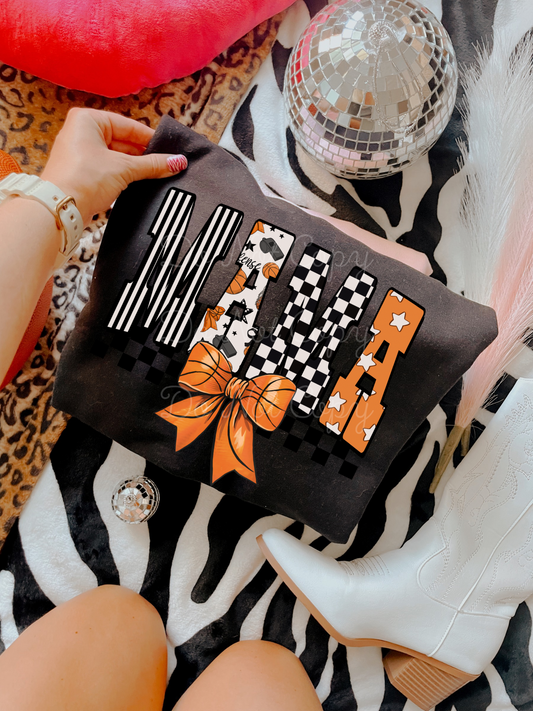 Basketball Mama DTF Graphics