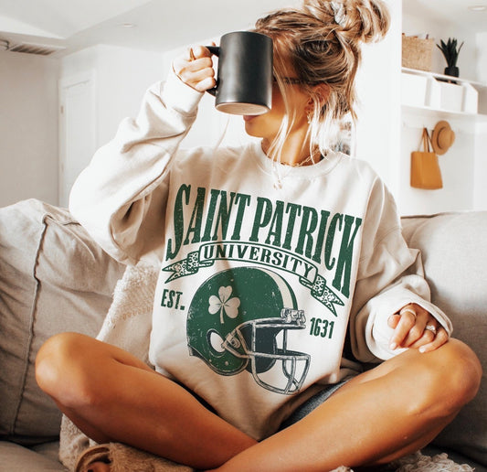 Saint Patrick University DTF Graphics