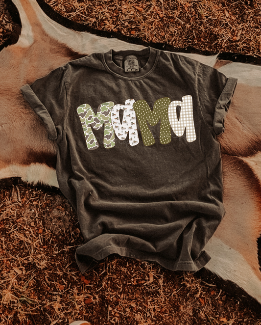 Camo Mama DTF Graphics