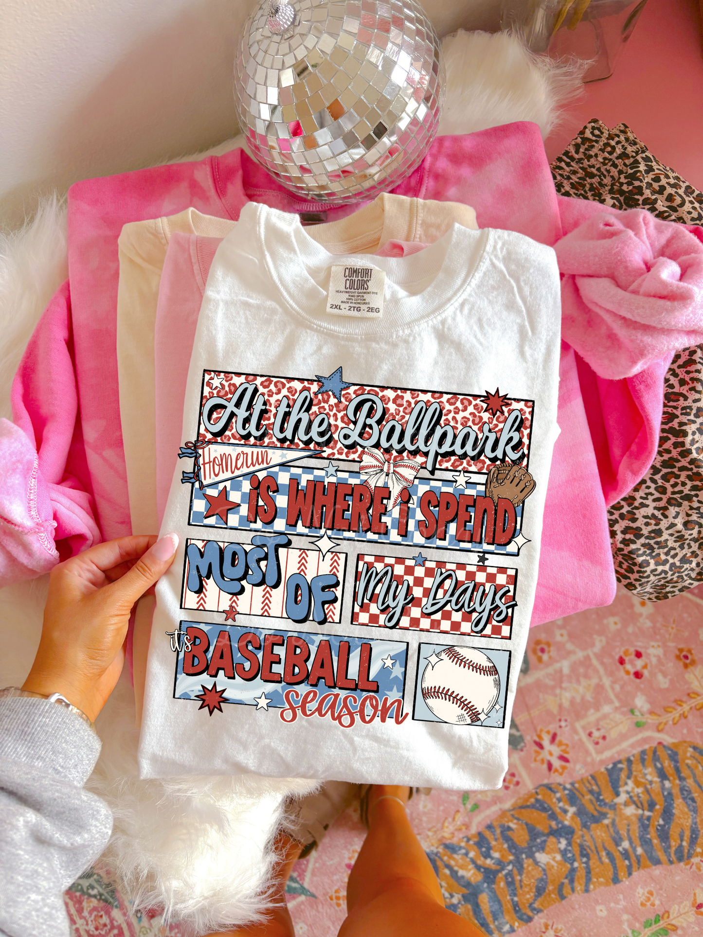 At The Ballpark DTF Graphics