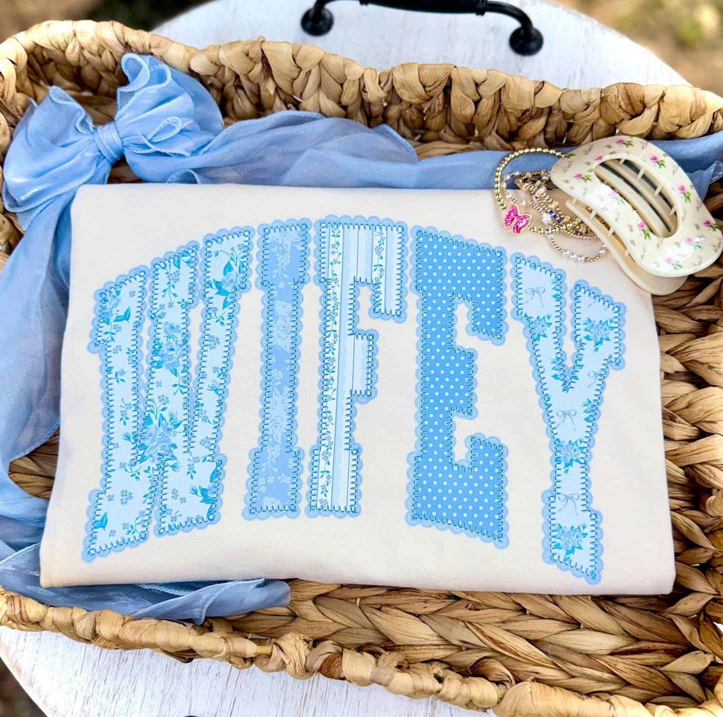 Pastel Wifey DTF Graphics