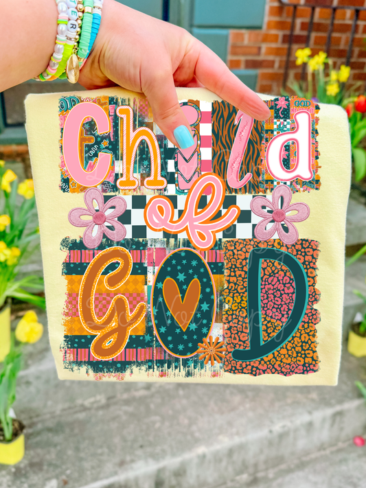 Child Of God DTF Graphics