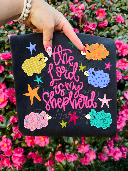 The Lord Is My Shepherd DTF Graphics