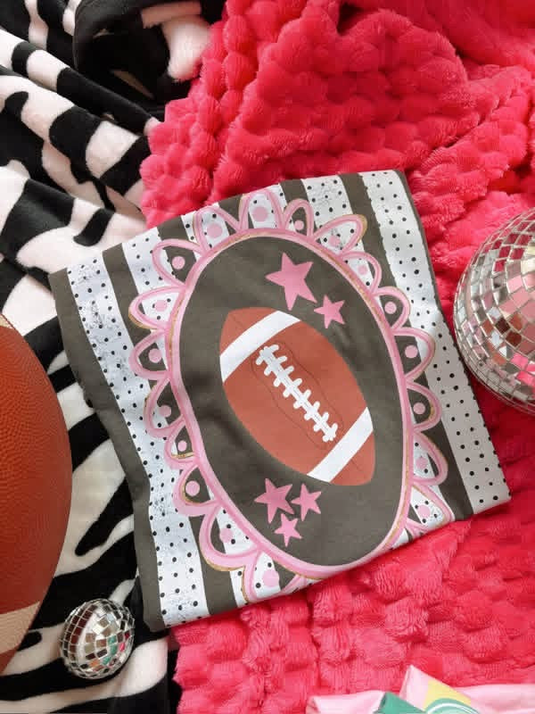 Football Stripes DTF Graphics
