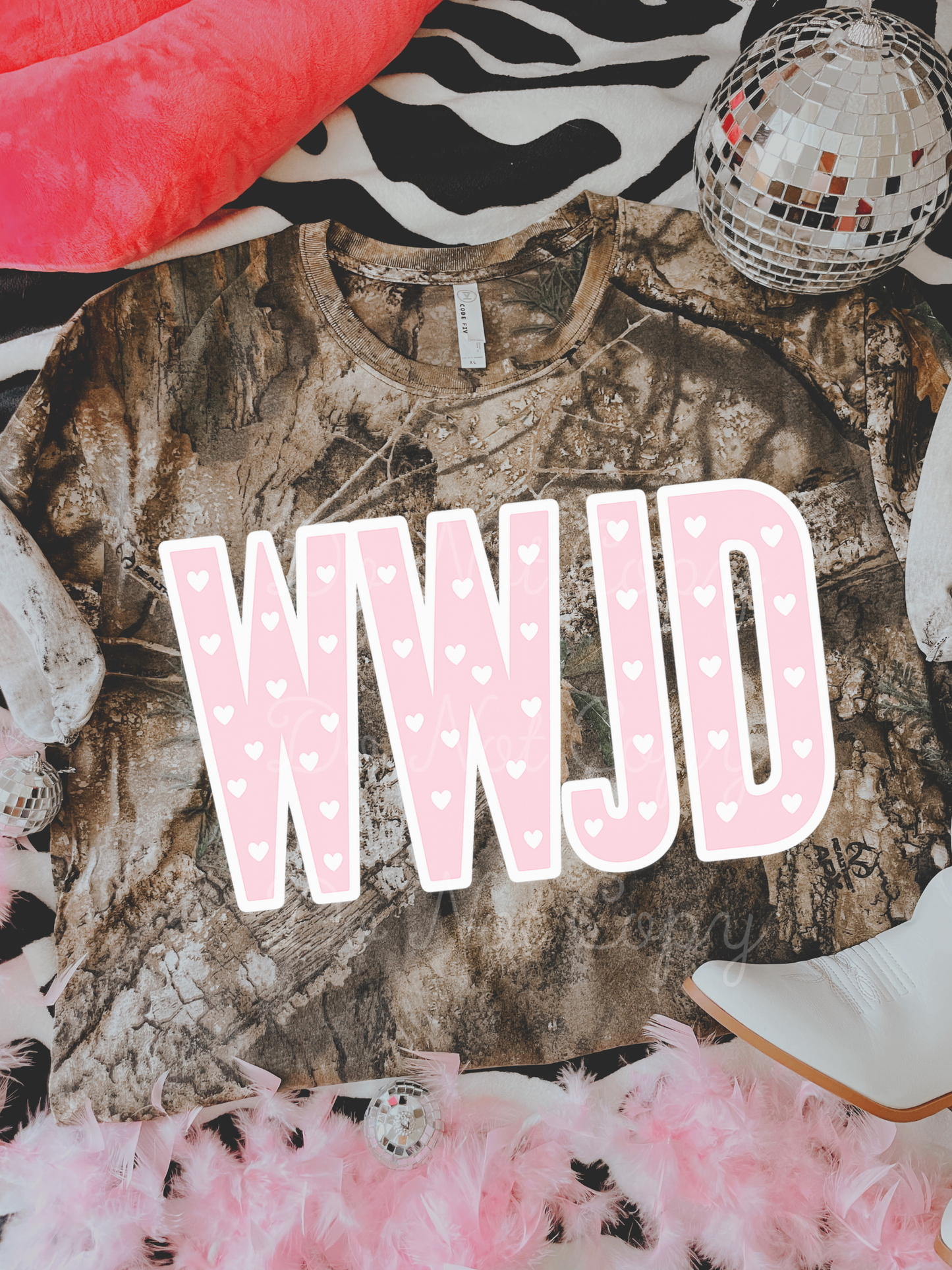 WWJD DTF Graphics