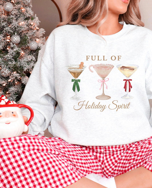 Full Of Holiday Spirit DTF Graphics