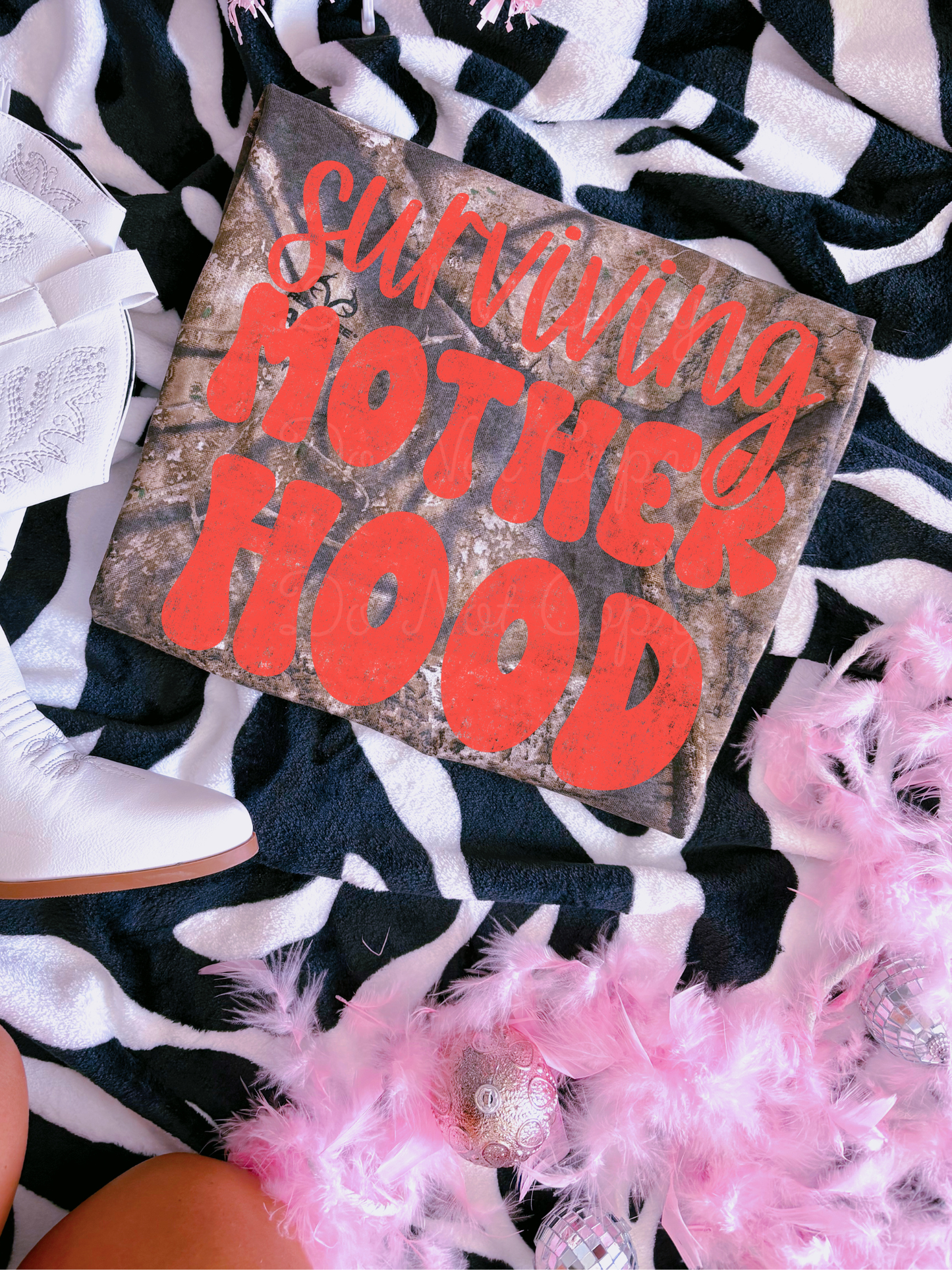 Surviving Motherhood DTF Graphics