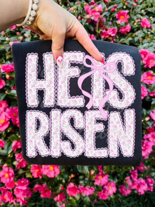 He Is Risen DTF Graphics