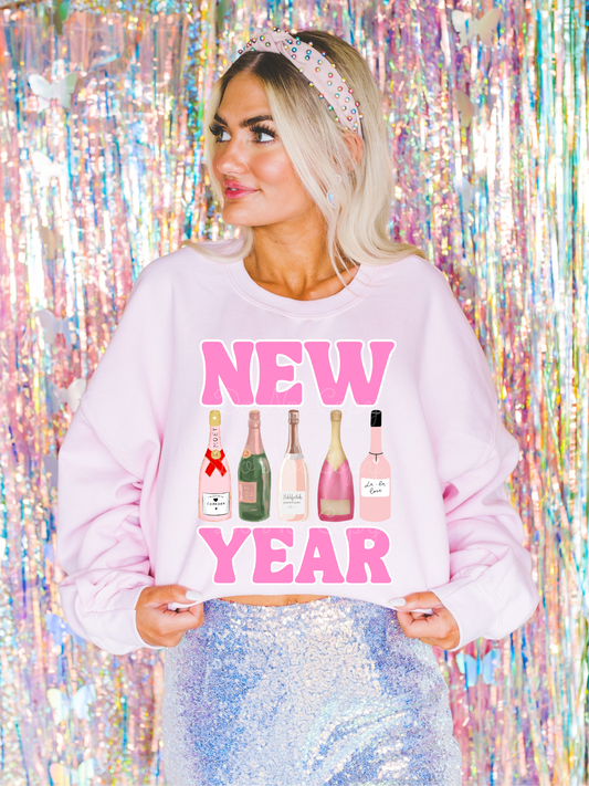 New Year DTF Graphics