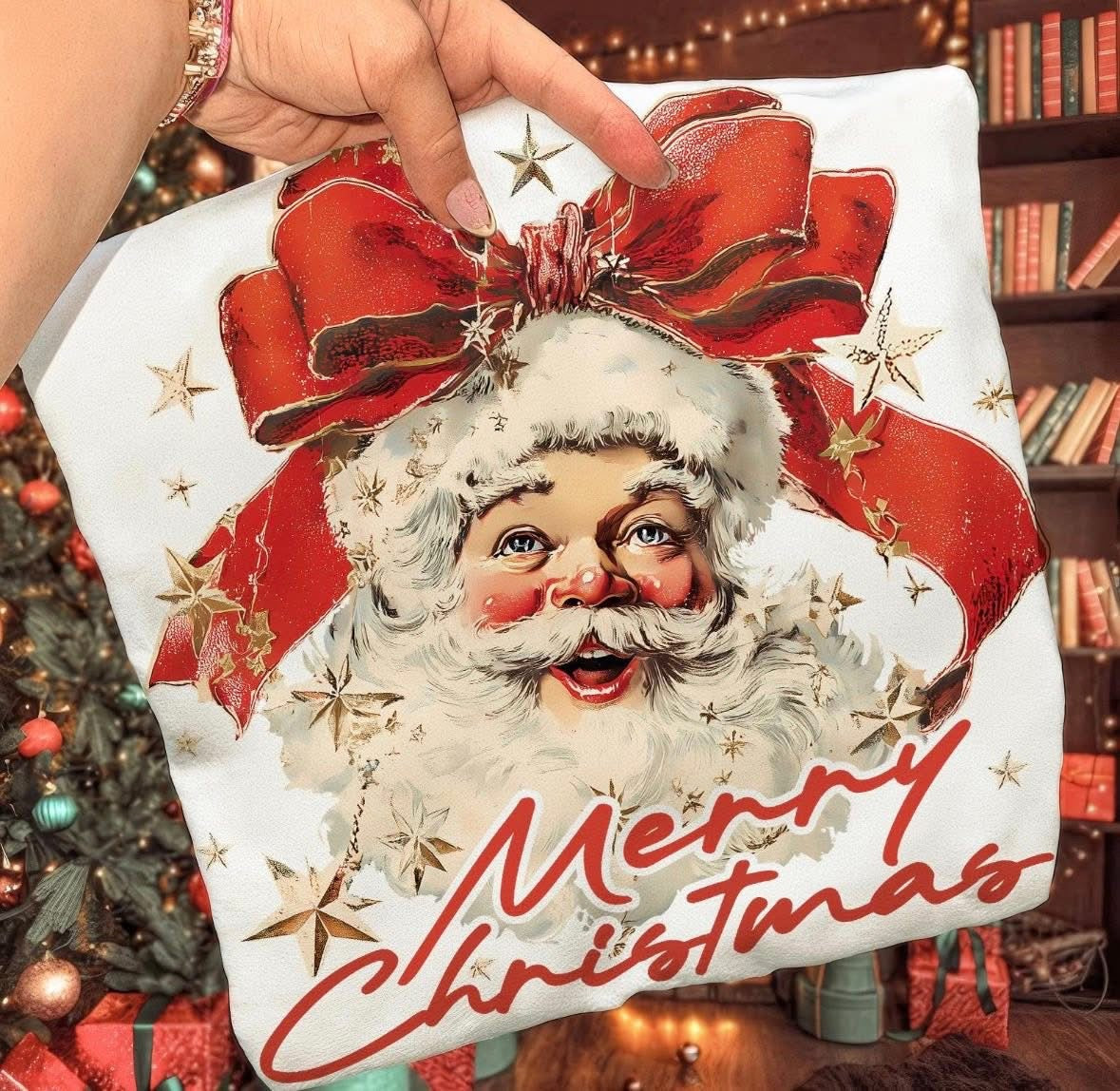 Santa Merry Christmas DTF Graphics